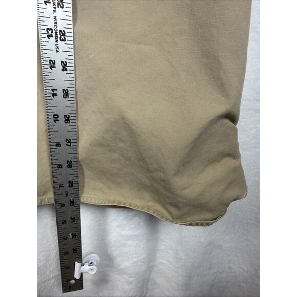 Nautica Shacket Jacket Pullover 1/4 Zip Shirt Big Game Fishing Mens LARGE VTG 90 - Picture 10 of 11